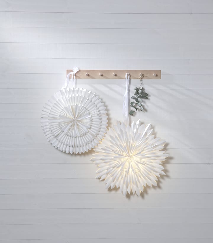 Estrella de adviento Frost Ø50 cm, blanco Star Trading