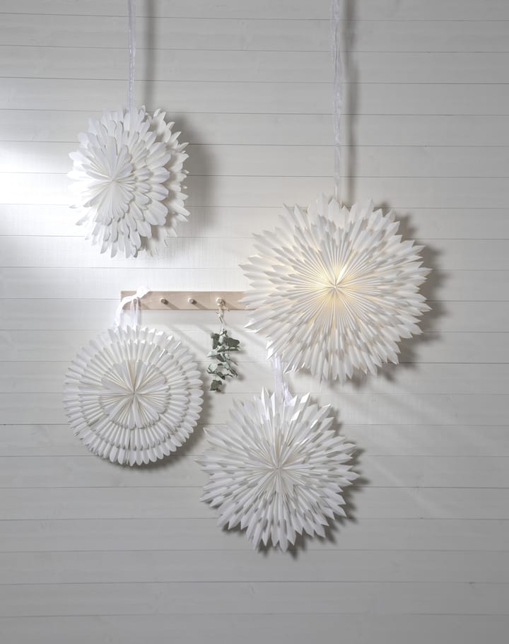 Estrella de adviento Frost Ø50 cm, blanco Star Trading