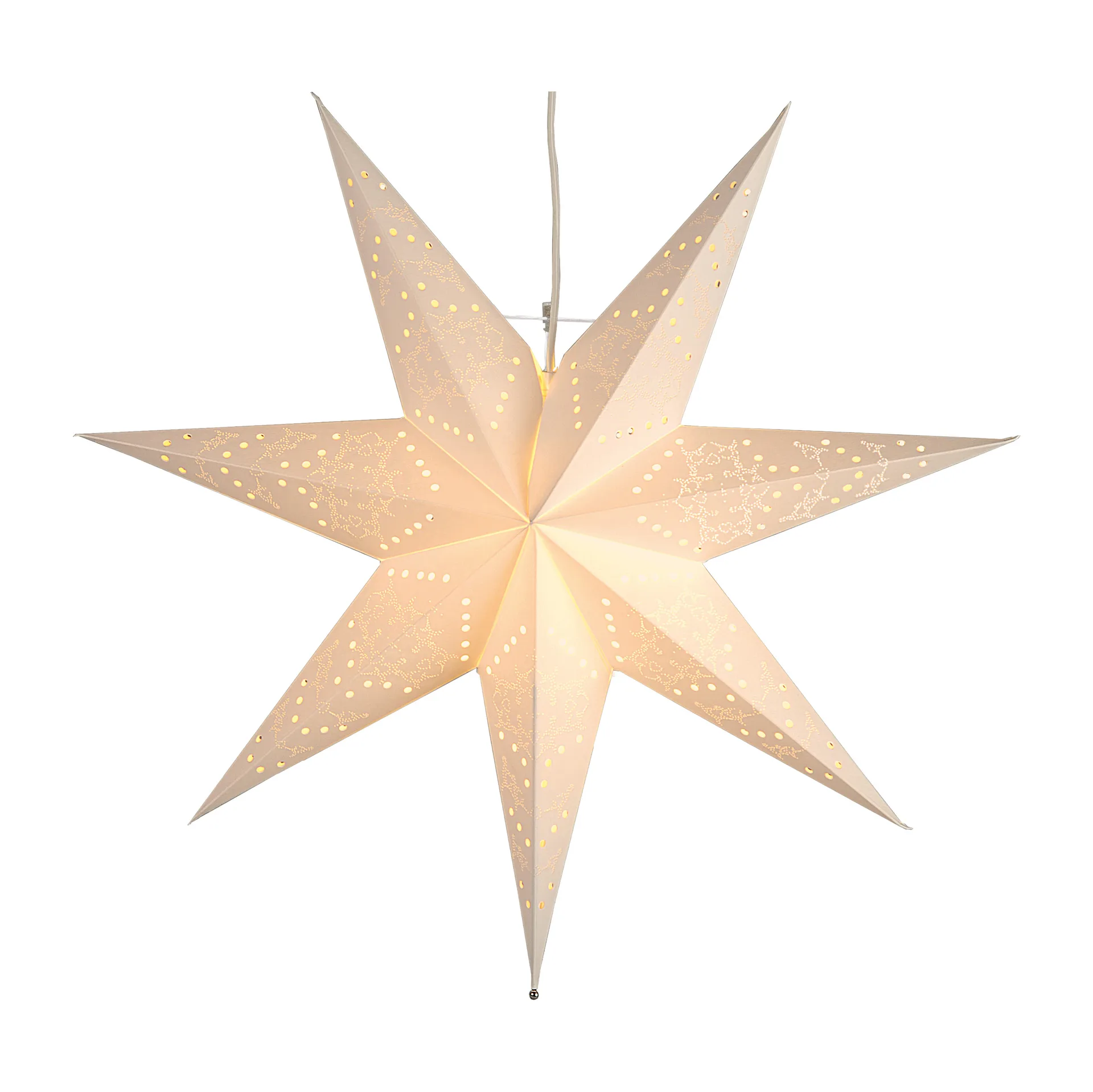 Estrella de Adviento Sensy 54 cm, blanco Star Trading