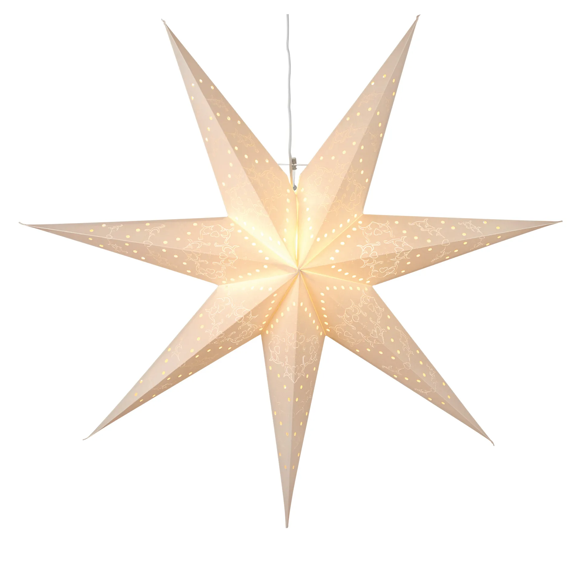Estrella de Adviento Sensy 70 cm, blanco Star Trading