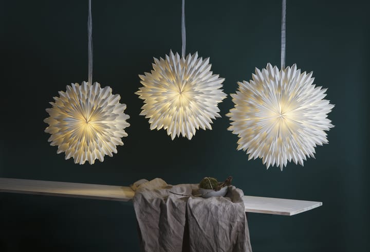 Estrella de adviento Snow Ø50 cm, blanco Star Trading