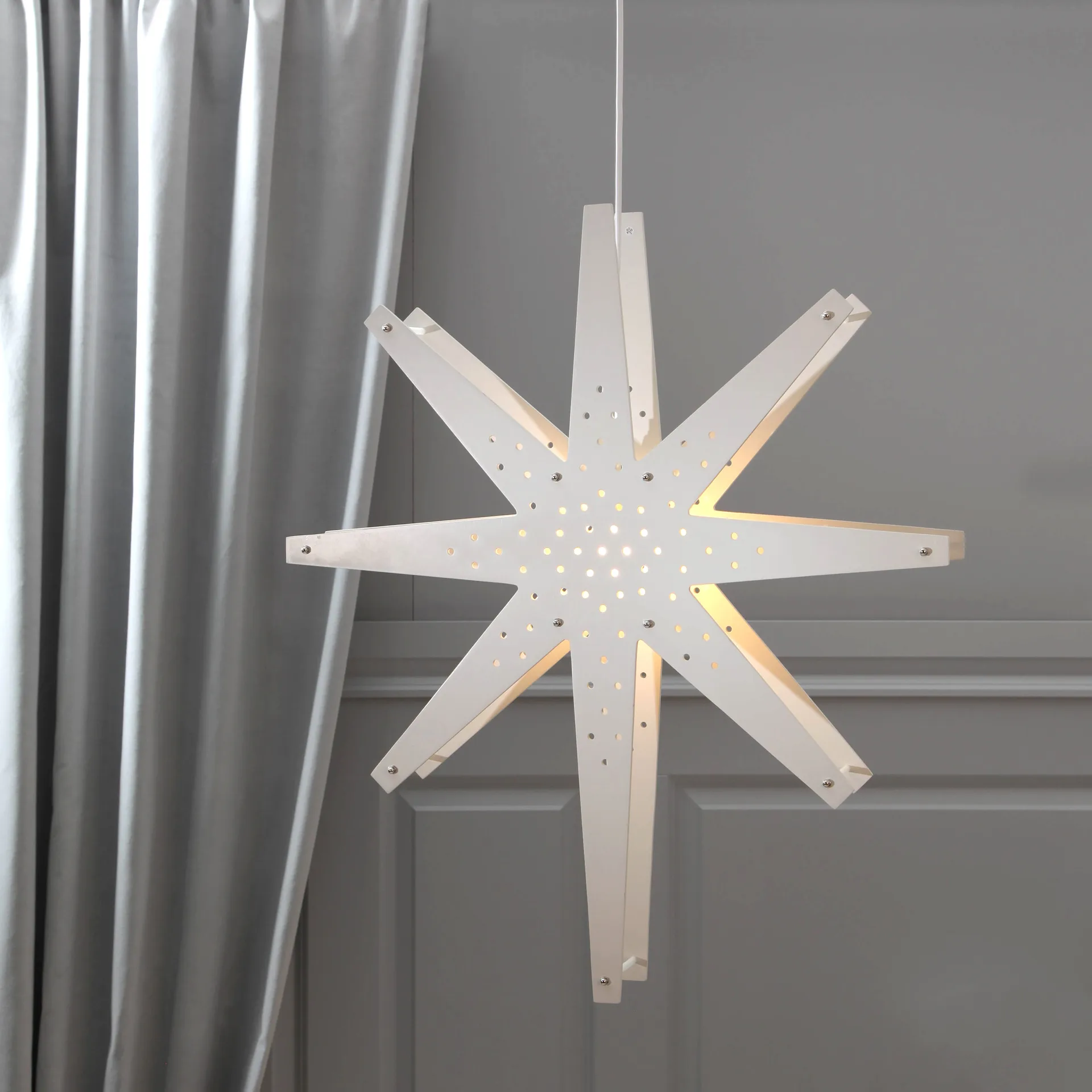 Estrella de Adviento Tall 60x70 cm, blanco Star Trading