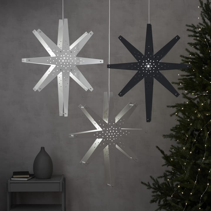 Estrella de Adviento Tall 60x70 cm, gris grafito Star Trading