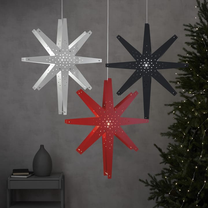Estrella de Adviento Tall 60x70 cm, gris grafito Star Trading