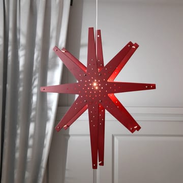 Estrella de Adviento Tall 60x70 cm - rojo - Star Trading