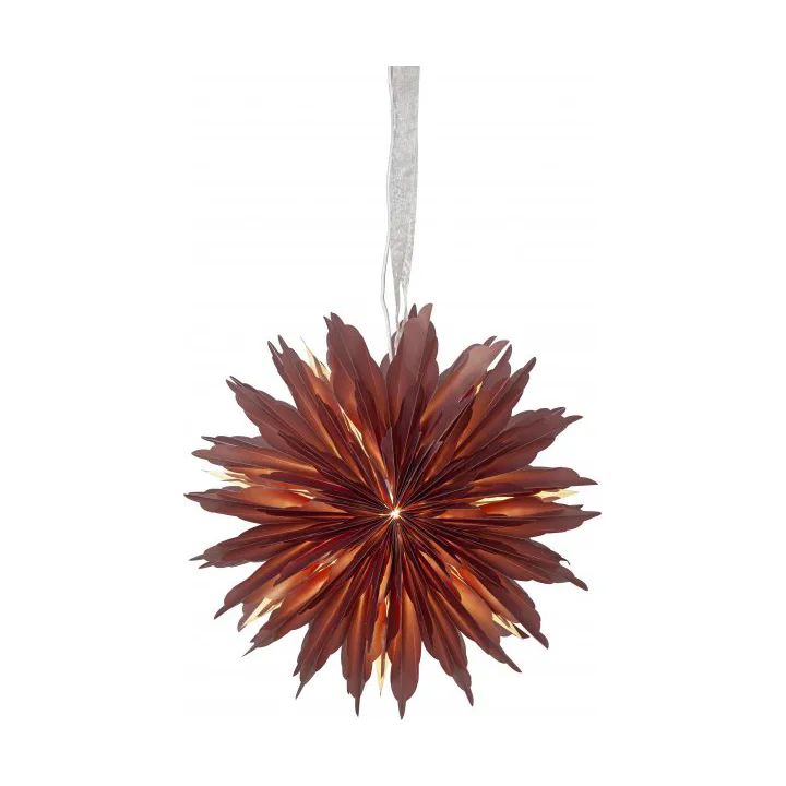 Estrella de papel Dis - Rojo, 40x40 cm - Star Trading