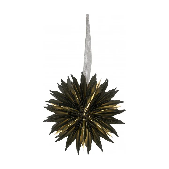 Estrella de papel Dis - Verde, 40x40 cm - Star Trading