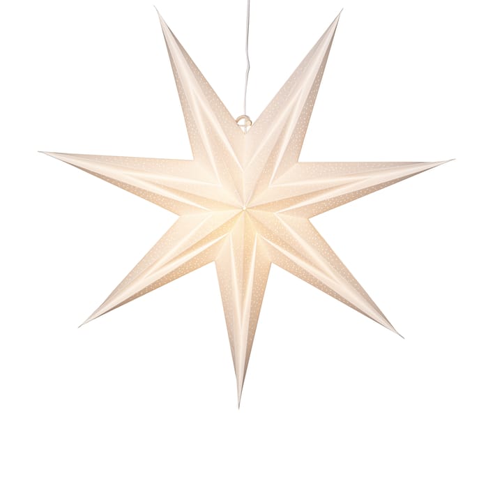 Estrella de papel Holly 60 cm, Blanco Star Trading