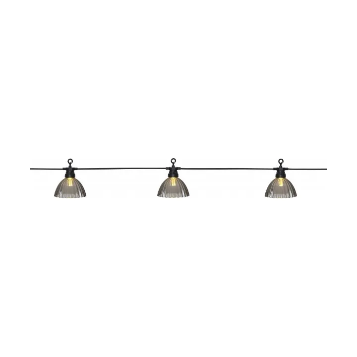 Guirnalda de luces Circus Shade 4,95 m, Gris Star Trading