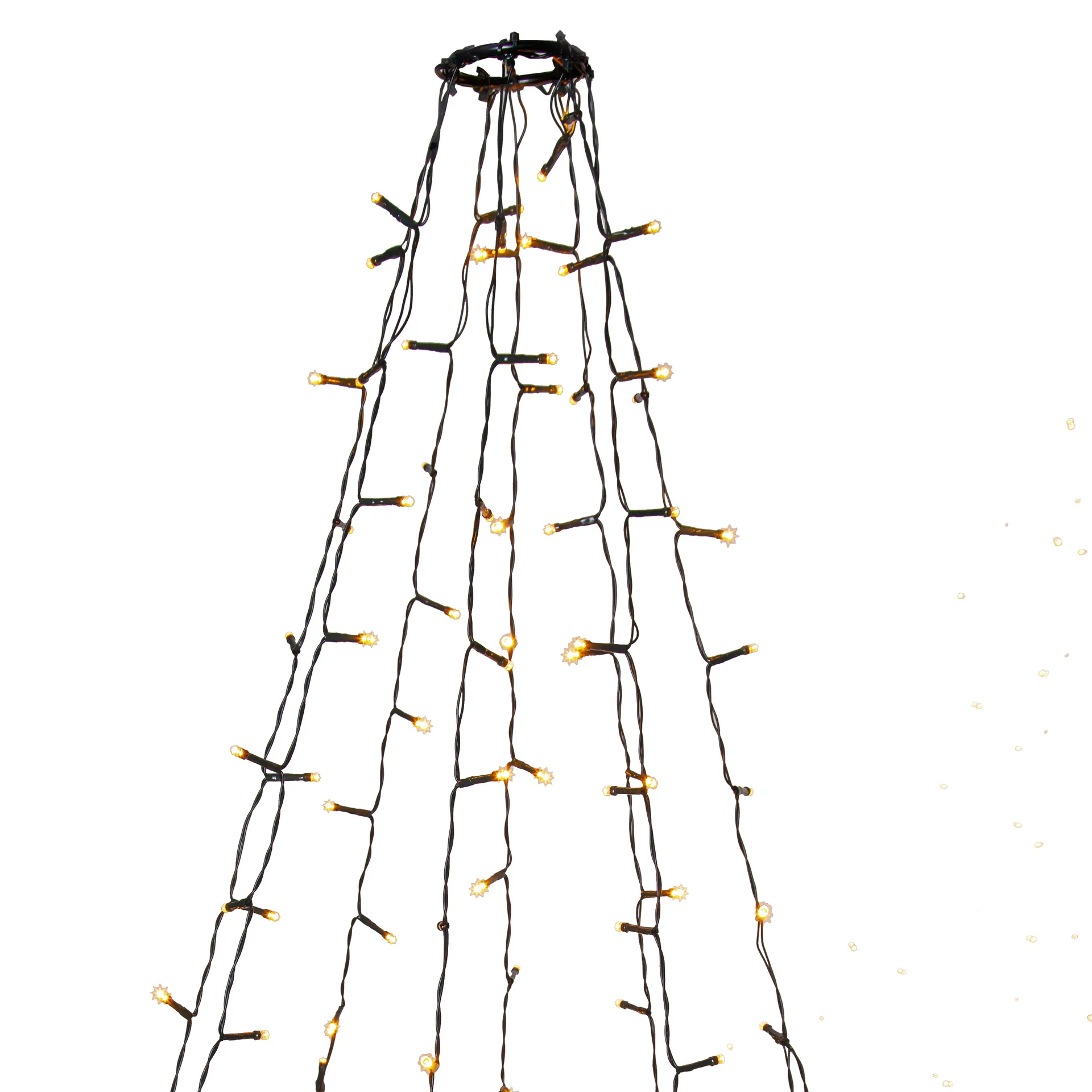 Guirnalda de luces Golden warm white, verde Star Trading