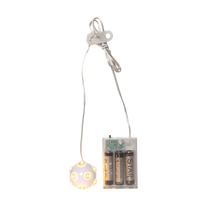 Guirnalda de luces Lighty , fuente de luz para estrella de Adviento - Bola blanca - Star Trading