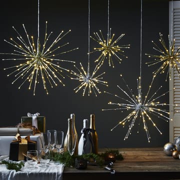 Iluminación decorativa Firework 30 cm - plateada - Star Trading