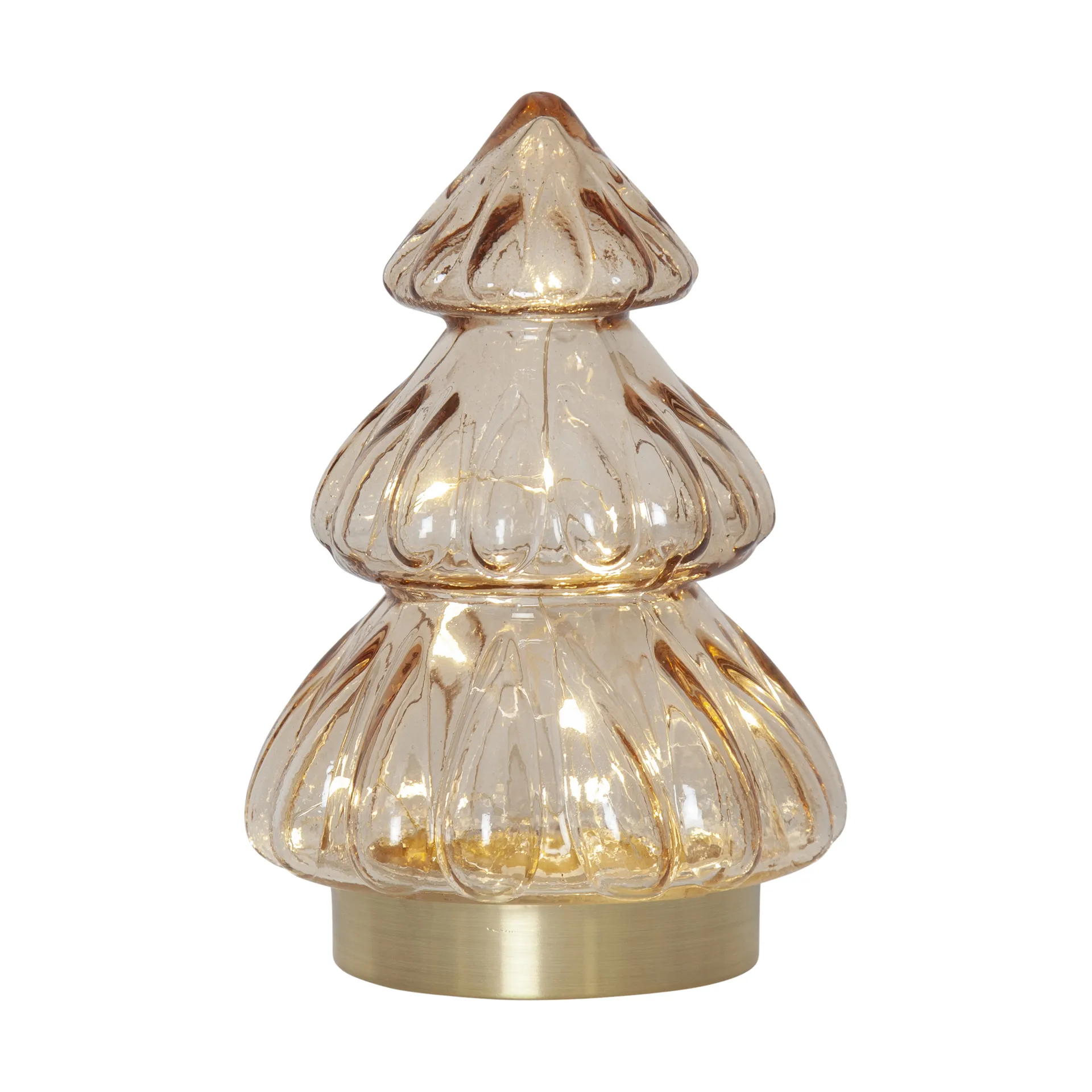 Iluminación navideña de mesa Abete 18 cm, Beige Star Trading