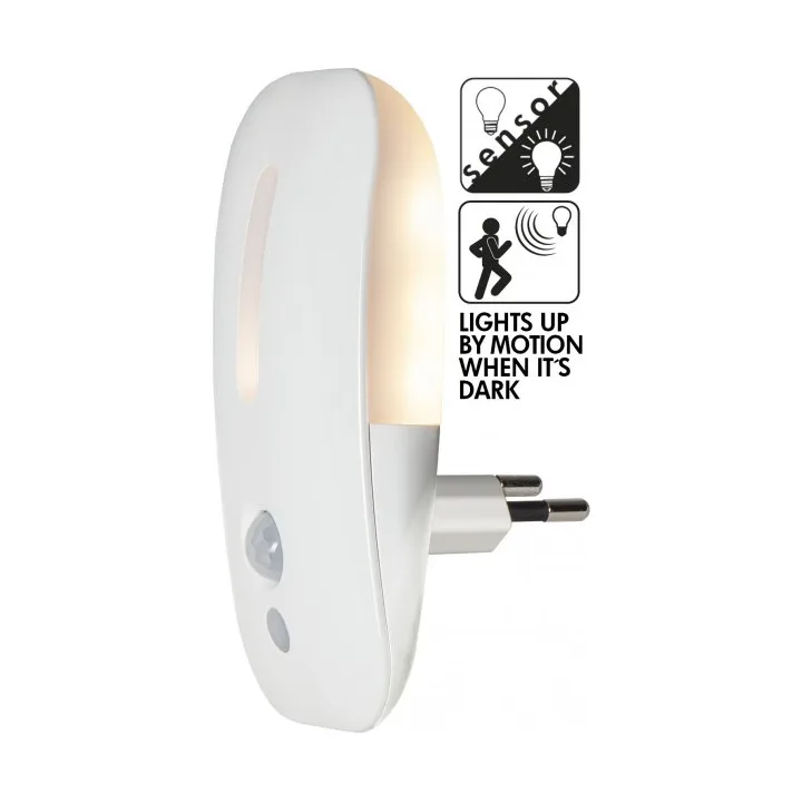 Lámpara de noche Functional LED 5,8 cm - Blanco - Star Trading