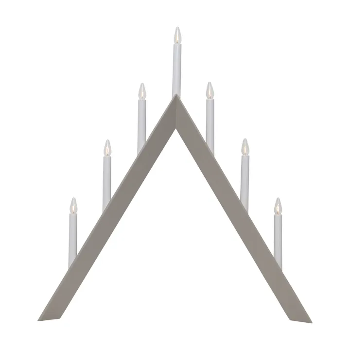 Portavelas de Adviento Arrow 64,5 cm - Beige - Star Trading