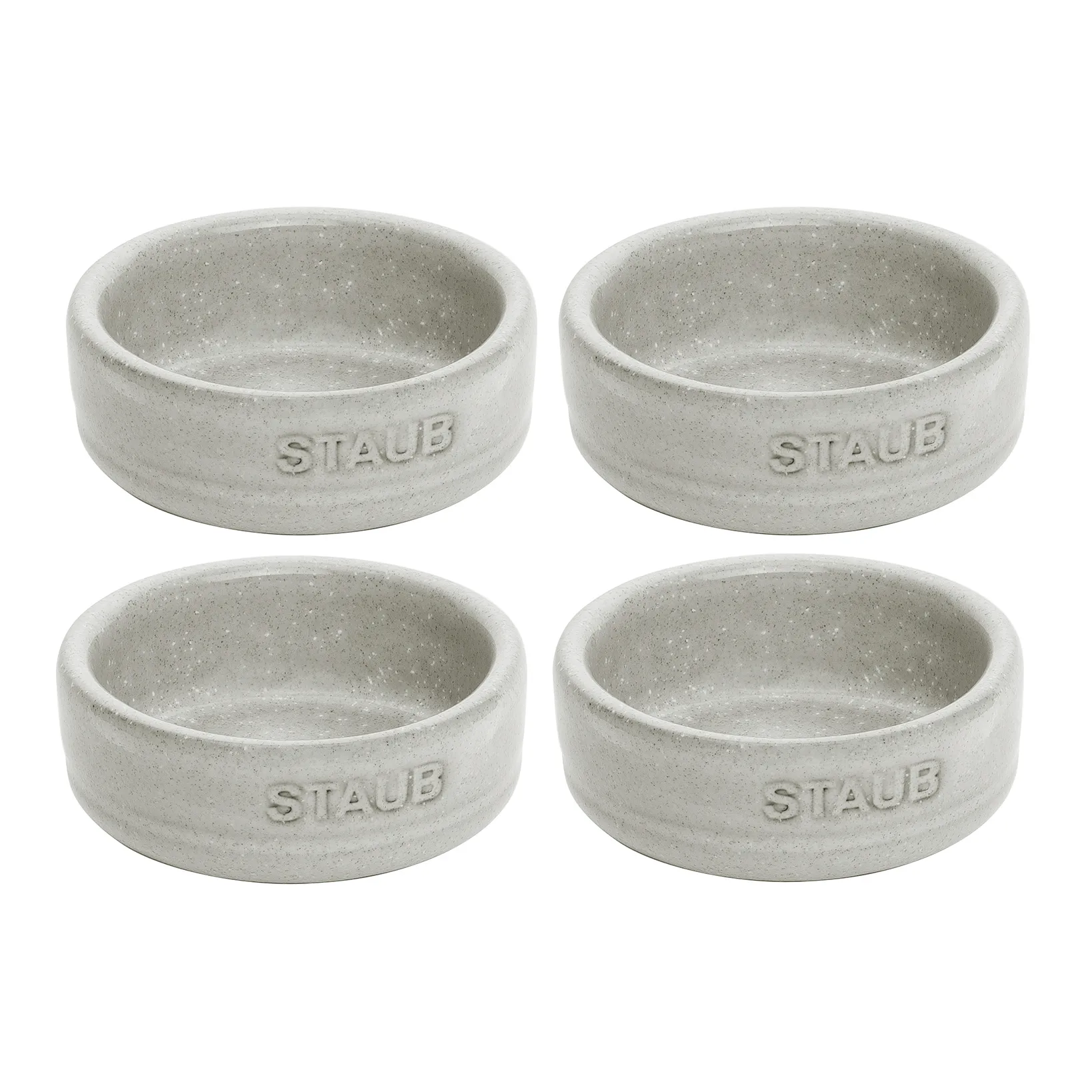 4 Boles mini Staub New White Truffle, Ø5 cm STAUB
