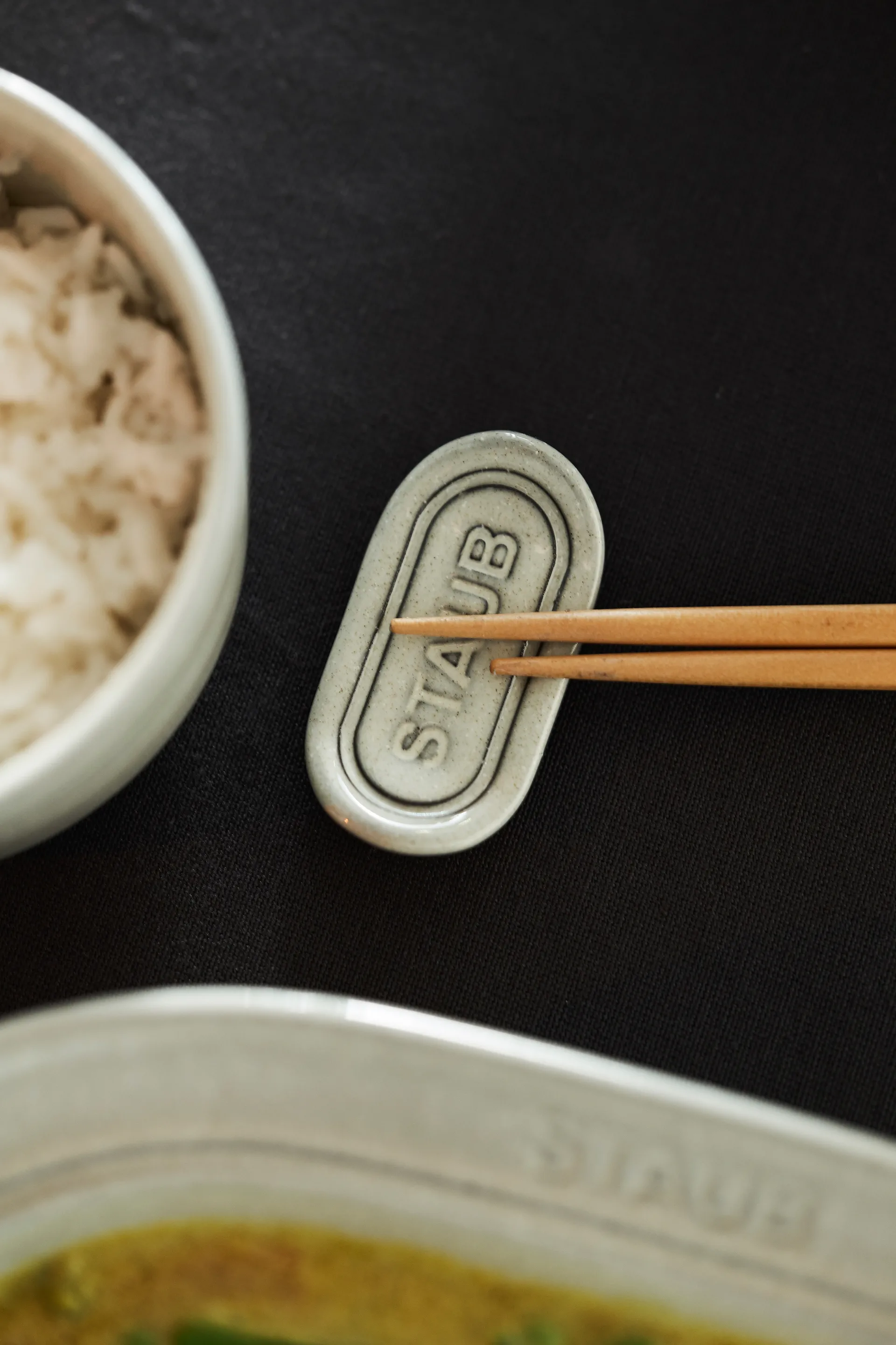 4 Soportes para cubiertos Staub New White Truffle, 6 cm STAUB