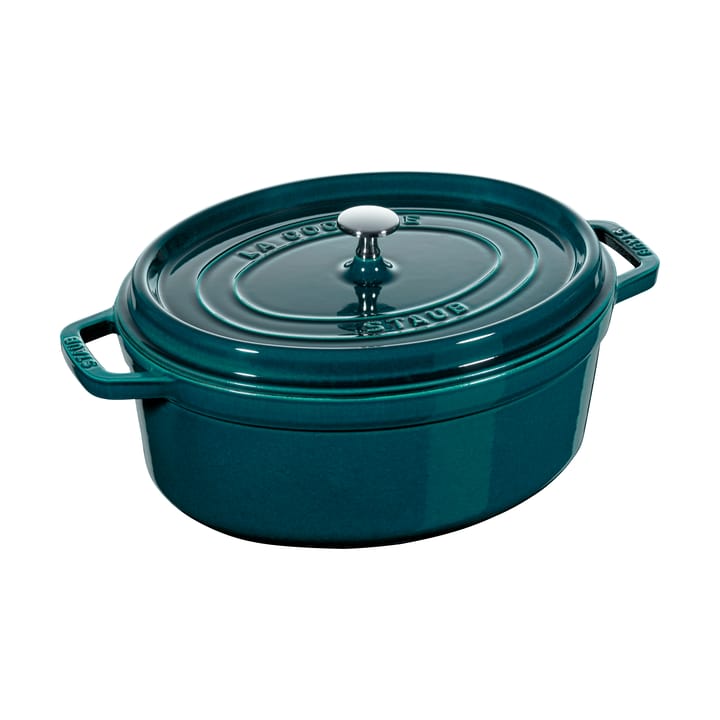 Cacerola de hierro fundido Staub La Cocotte oval 6,7 L - La Mer - STAUB