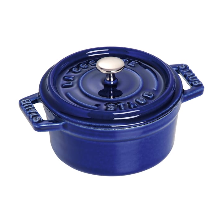 Cacerola de hierro fundido Staub La Cocotte redonda 0,25 L - Azul oscuro - STAUB