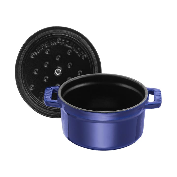 Cacerola de hierro fundido Staub La Cocotte redonda 0,25 L, Azul oscuro STAUB