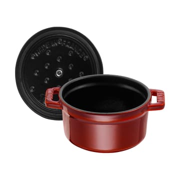 Cacerola de hierro fundido Staub La Cocotte redonda 0,25 L - Rojo granadina - STAUB