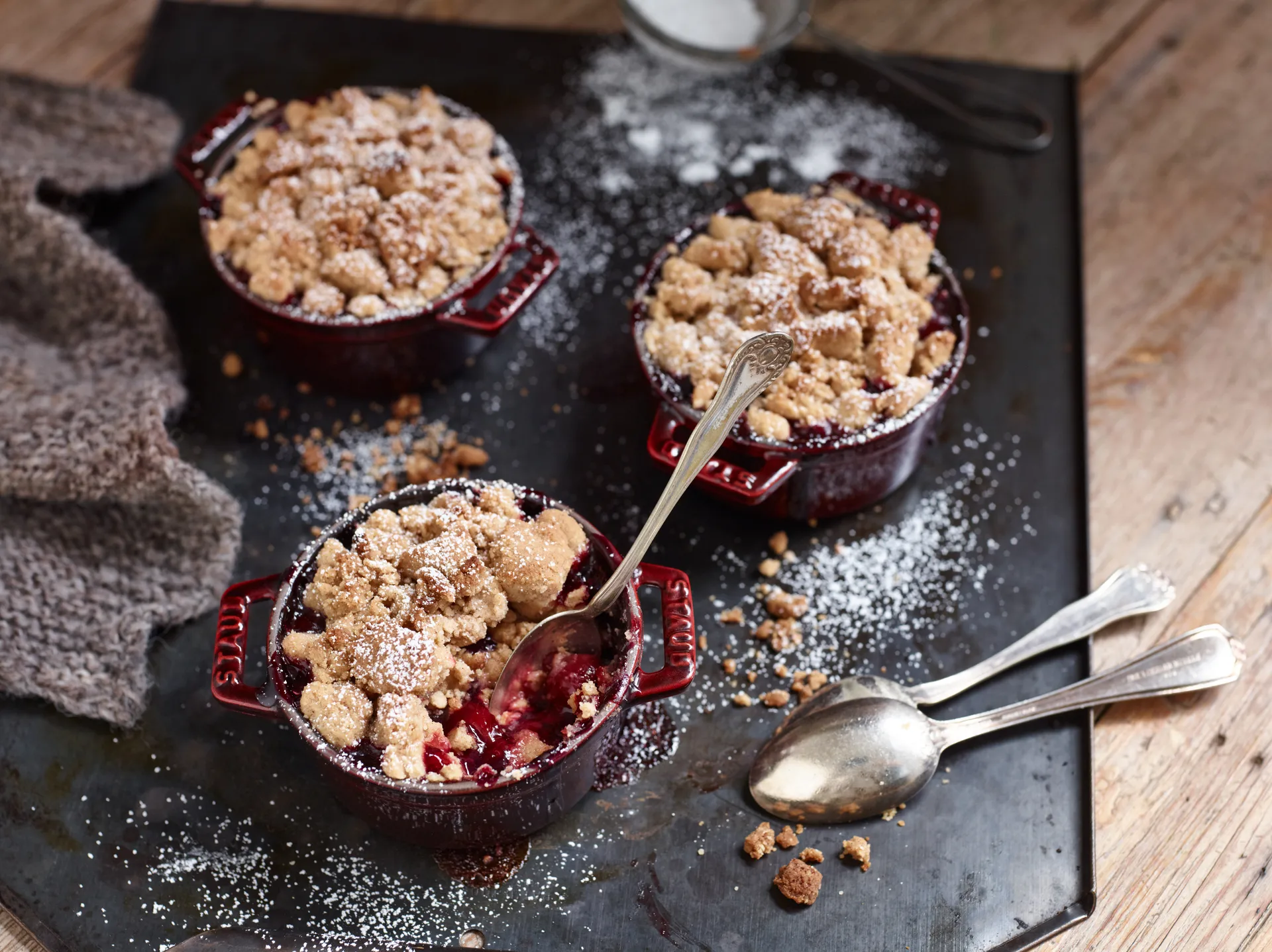 Cacerola de hierro fundido Staub La Cocotte redonda 0,25 L, Rojo granadina STAUB