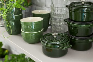 Cacerola de hierro fundido Staub La Cocotte redonda 0,25 L - Verde albahaca - STAUB