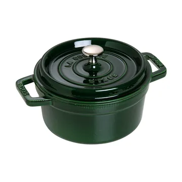 Cacerola de hierro fundido Staub La Cocotte redonda 2,5 L - Verde albahaca - STAUB