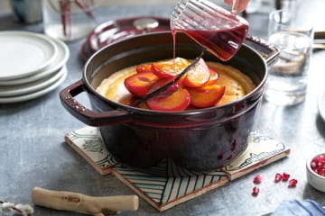 Cacerola de hierro fundido Staub La Cocotte redonda 2,6 L - Rojo granadina - STAUB