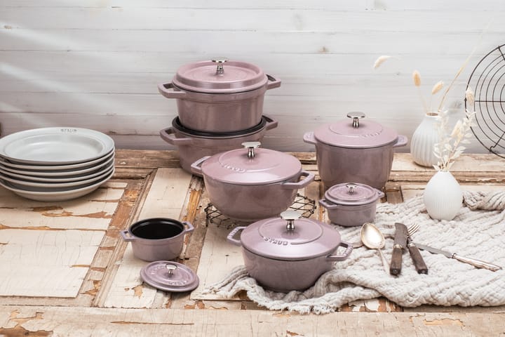 Cacerola de hierro fundido Staub La Cocotte redonda 3,8 L, Cherry Blossom STAUB