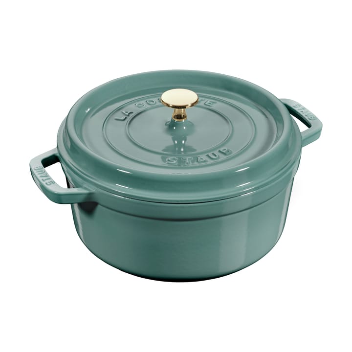 Cacerola de hierro fundido Staub La Cocotte redonda 3,8 L - Madera de eucalipto - STAUB