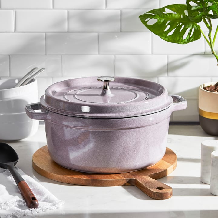 Cacerola de hierro fundido Staub La Cocotte redonda 5,2 L, Cherry Blossom STAUB