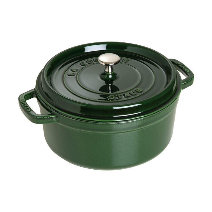 Cacerola de hierro fundido Staub La Cocotte redonda 5,2 L - Verde albahaca - STAUB