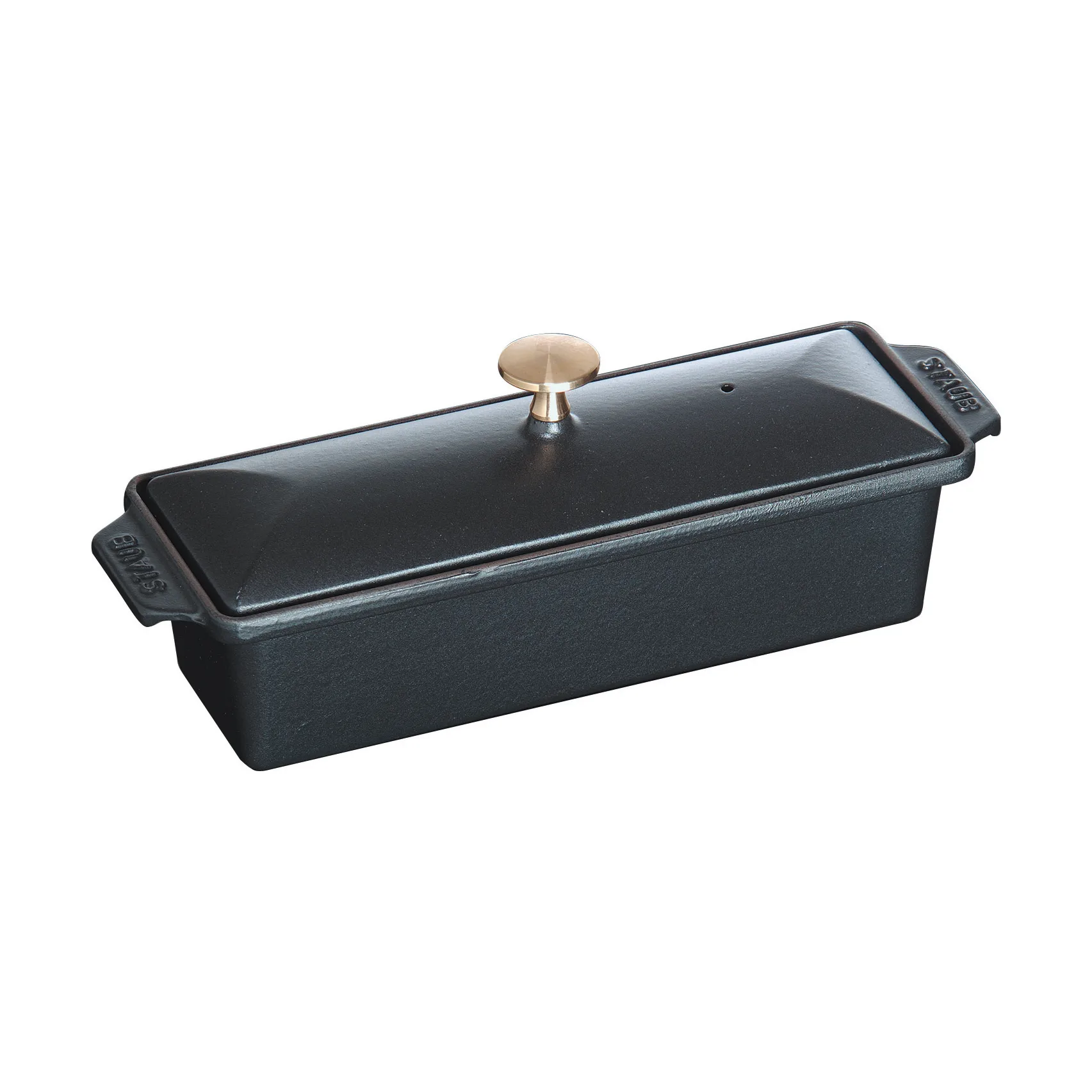 Fuente de horno Staub Terrine de hierro fundido negro, 30x11 cm STAUB