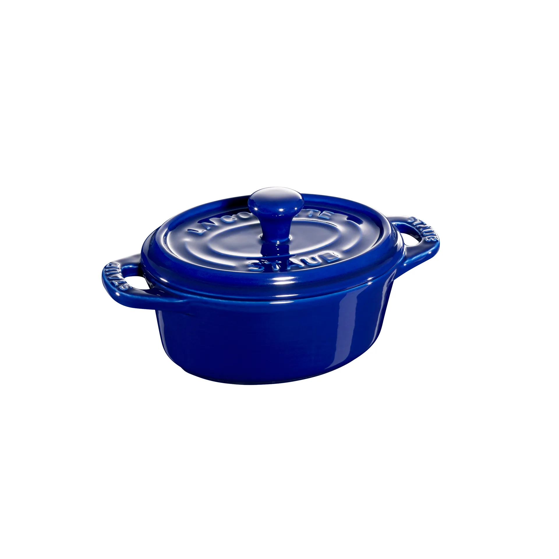 Miniolla Staub ovalada 0,2 l, azul STAUB