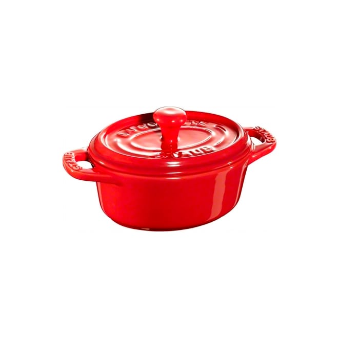 Miniolla Staub ovalada 0,2 l - rojo - STAUB