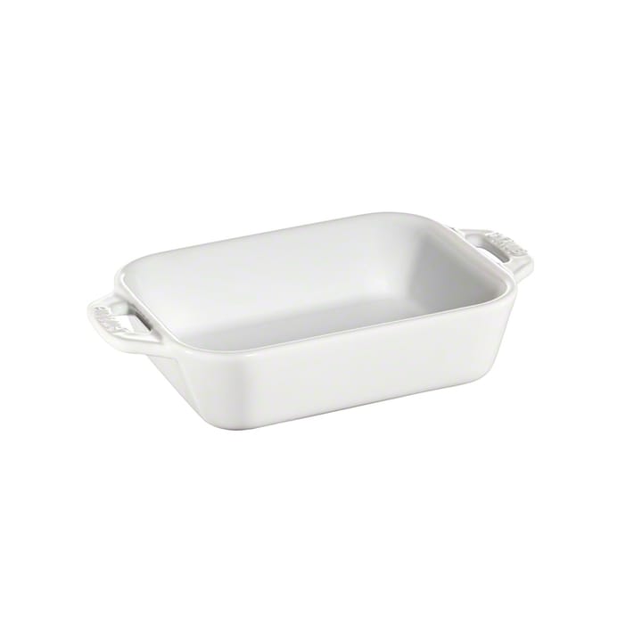 Molde de horno Staub rectangular 14x11 cm - blanco - STAUB