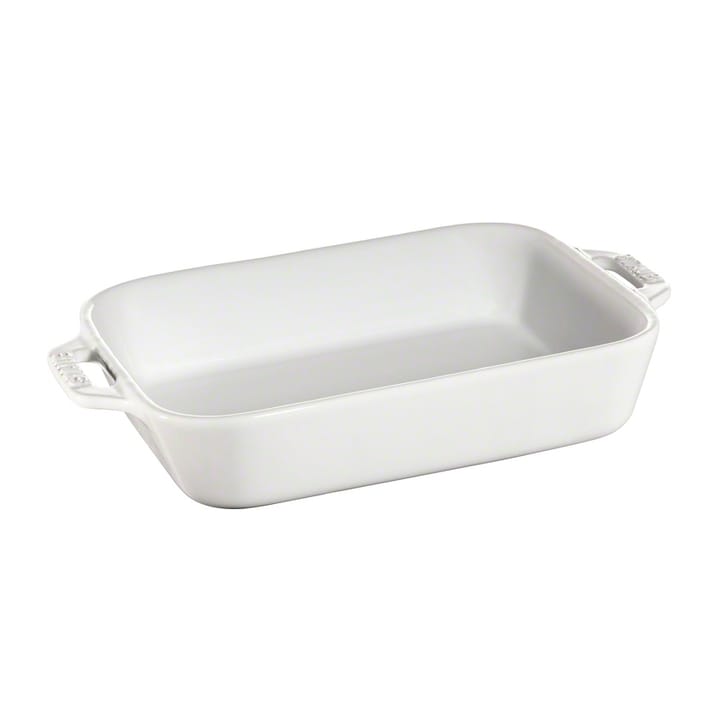 Molde de horno Staub rectangular 20 x 16 cm - blanco - STAUB