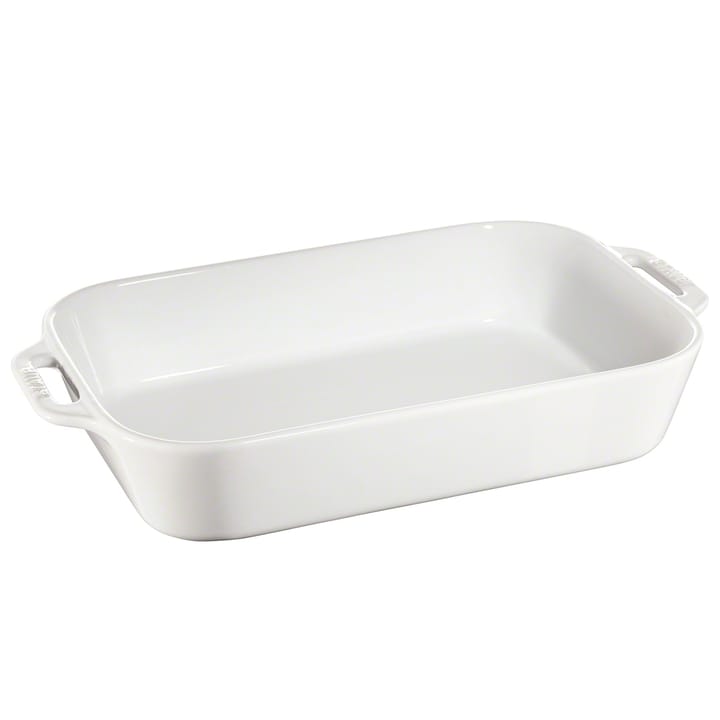 Molde de horno Staub rectangular 34 x 24 cm - blanco - STAUB