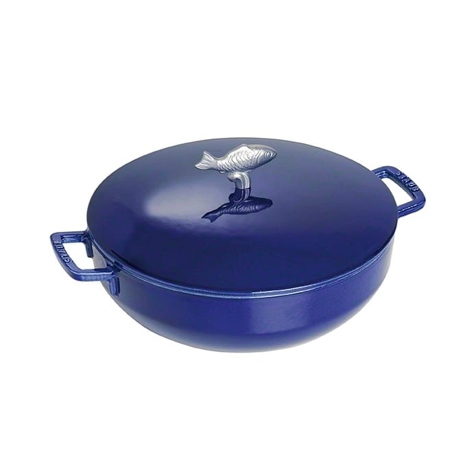 Olla bouillabaisse de hierro fundido Staub - azul - STAUB