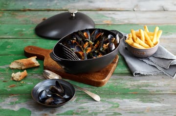 Olla de mejillones de hierro fundido Staub 2 l - negro - STAUB