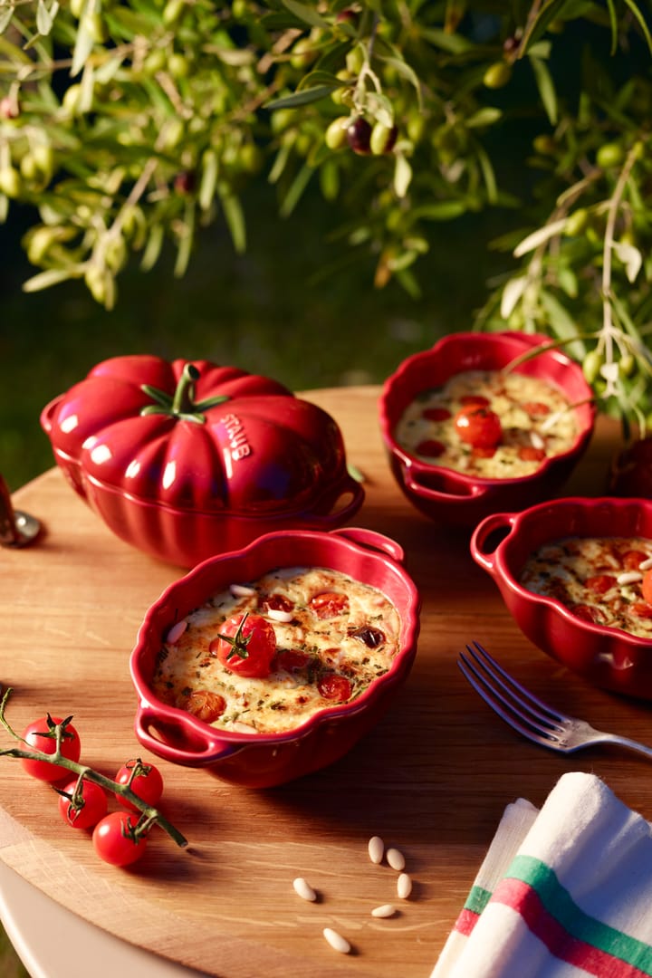 Olla de tomate de gres Staub 0,5 l, rojo STAUB