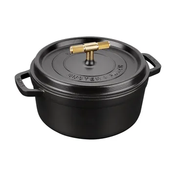 Olla hierro fundido Buster & Punch latón - 3,8 L - STAUB