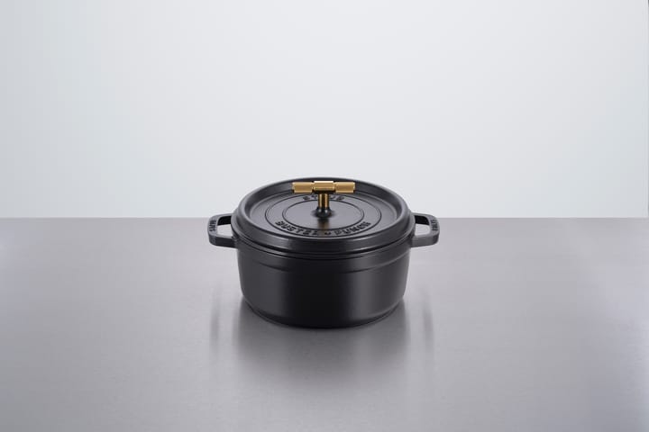 Olla hierro fundido Buster & Punch latón, 3,8 L STAUB