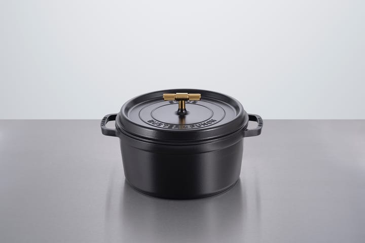 Olla hierro fundido Buster & Punch latón, 6,75 L STAUB