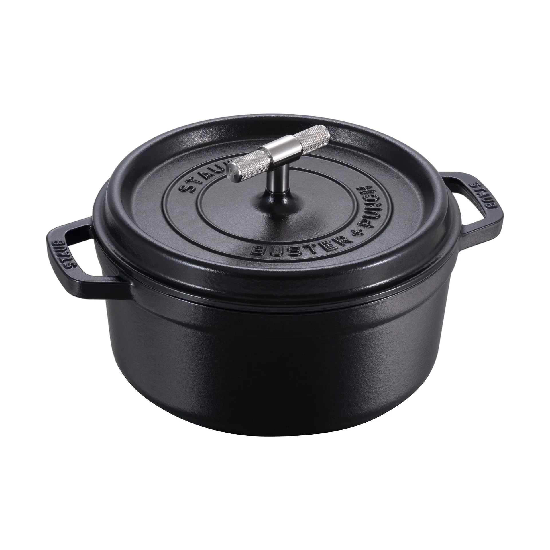 Olla hierro fundido Buster & Punsch acero inoxidable, 3,7 L STAUB