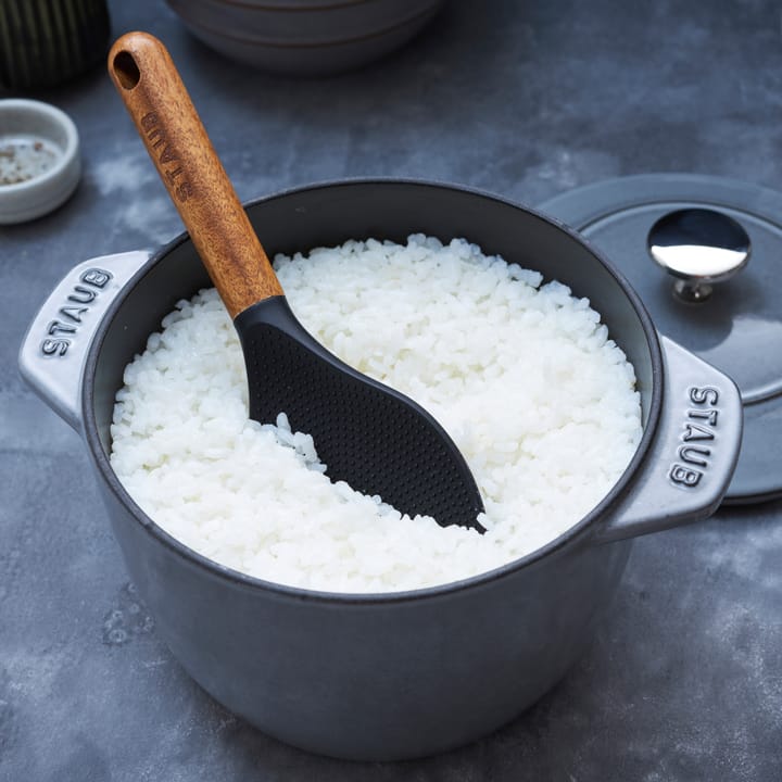 Olla hierro fundido Rice cocotte 1,6 L, gris STAUB