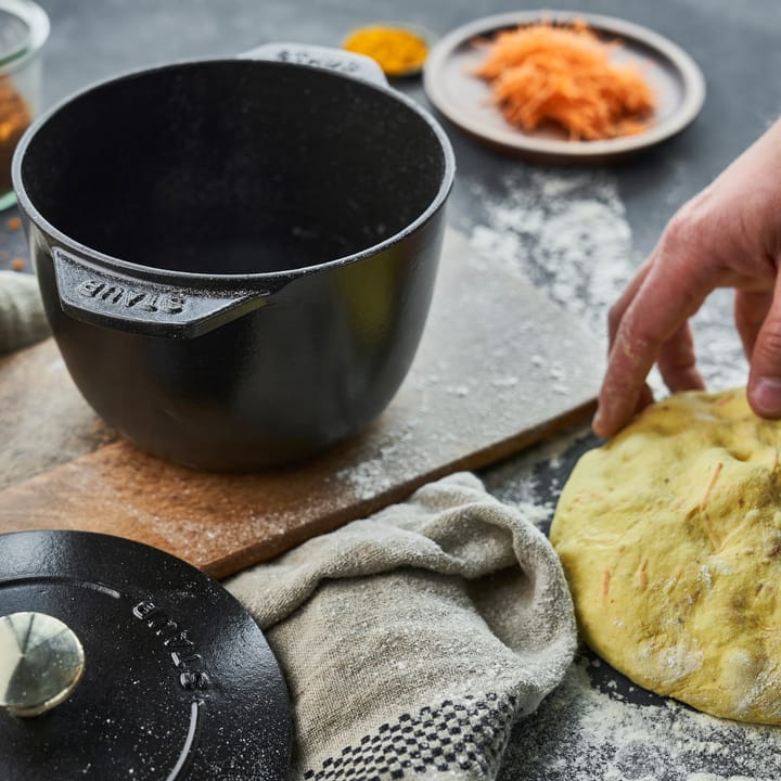 Olla hierro fundido Rice cocotte 1,6 L, negro STAUB