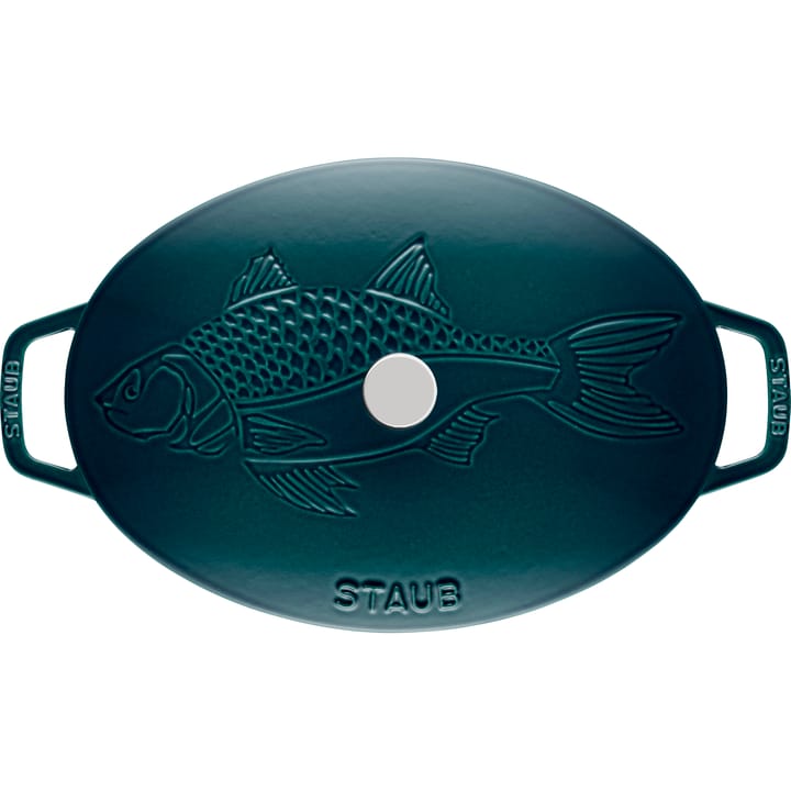 Olla La Mer ovalada, tres capas de esmalte, 32 cm STAUB