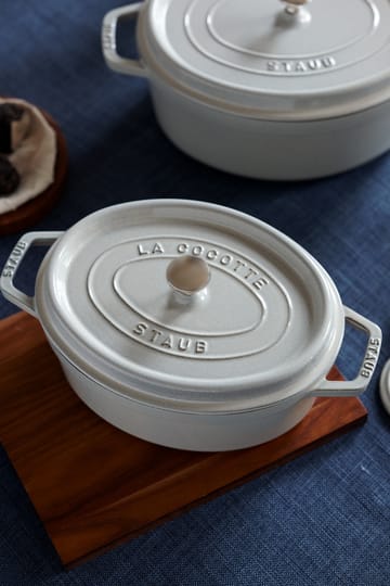 Olla ovalada Staub White Truffle - 2,35 l - STAUB